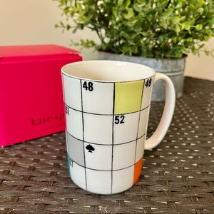 Kate Spade Crossword Mug